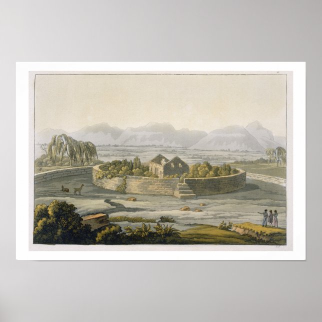 Poster Forteresse circulaire de Cannar, Pérou, de 'Le Cos (Devant)