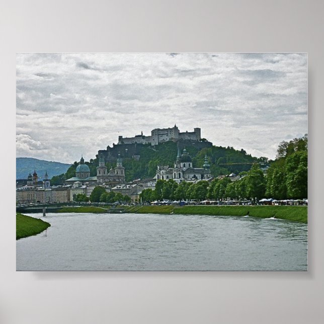 Poster Forteresse de Salzbourg, Autriche, Hohensalzburg P (Devant)