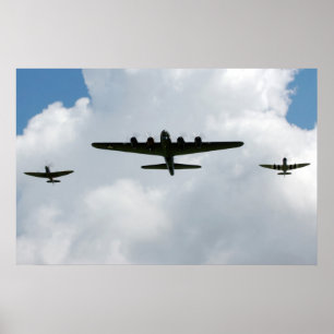 Poster Forteresse du vol B-17