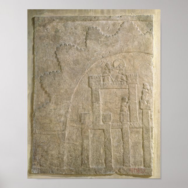 Poster Forteresse sous siège, de Nimrud, Irak (Devant)