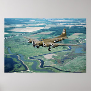 Poster Forteresse volante B-17