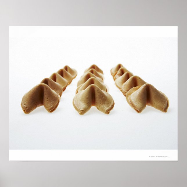 Poster Fortune Cookies en trois lignes (Devant)