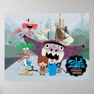 Poster Foster's Home for Imaginary Friends   Bienvenue
