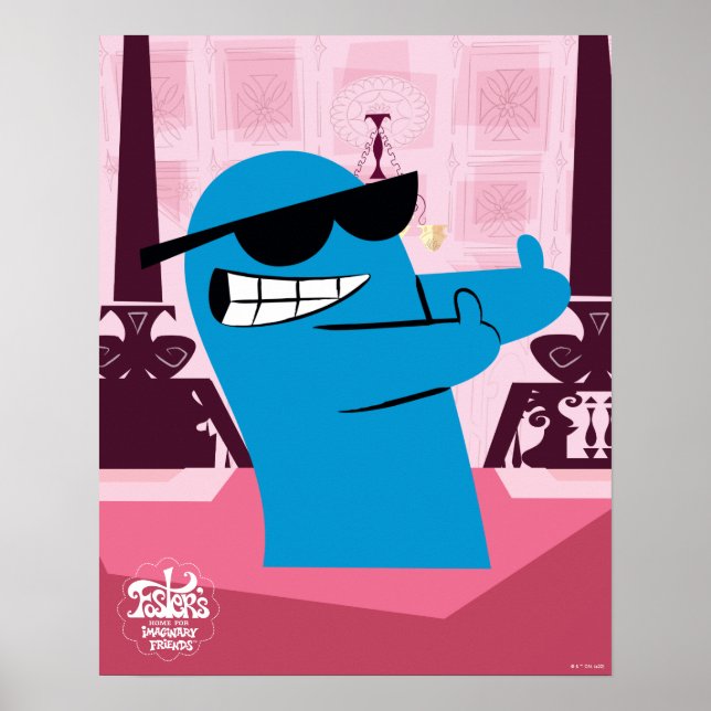 Poster Foster's Home for Imaginary Friends | Bloo Cool (Devant)