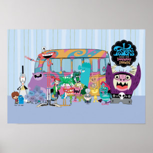 Poster Foster's Home for Imaginary Friends Bus scolaire