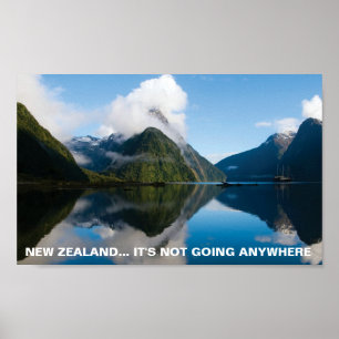 Poster FOTC Poster- New Zealand, It's Not Going Anywhere