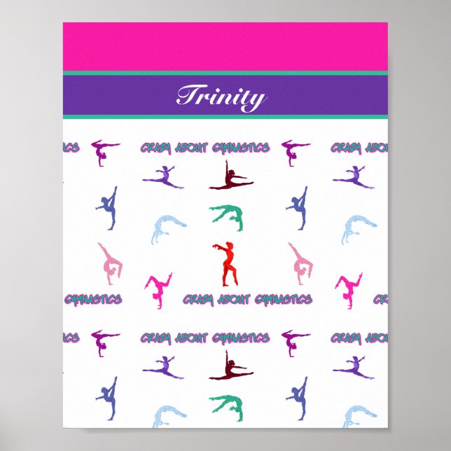Poster Fou de la gymnastique (Devant)