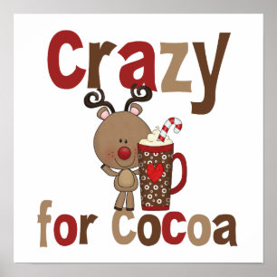 Poster Fou pour le cacao