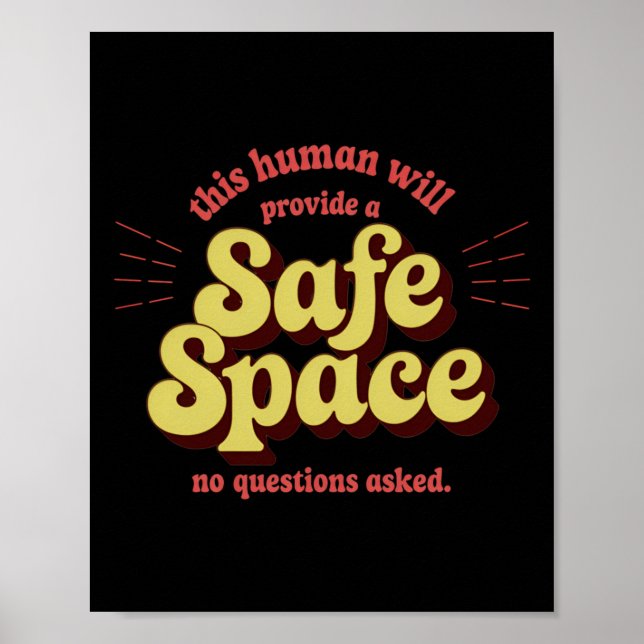Poster Fournisseur D'Espace Sécurisé - Soutien Et Inclusi (Devant)