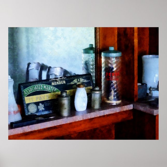 Poster Fournitures en barbre (Devant)