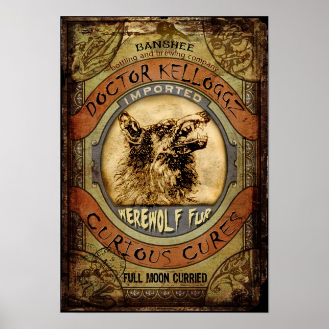 Poster Fourrure Werewolf (Devant)