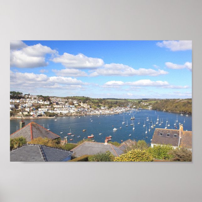 Poster Fowey (Devant)
