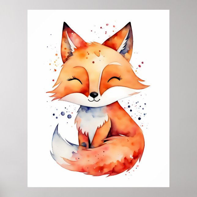 Poster Fox (Devant)