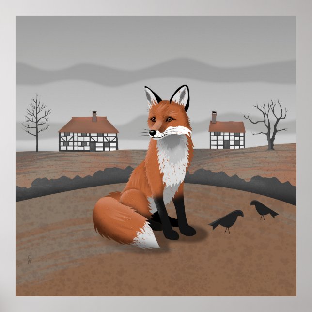 Poster Fox (Devant)