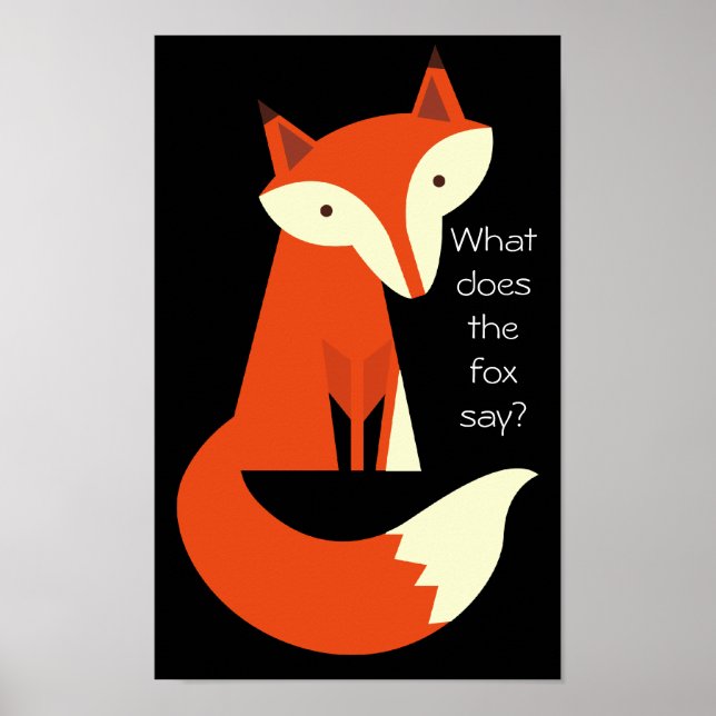 Poster Fox (Devant)
