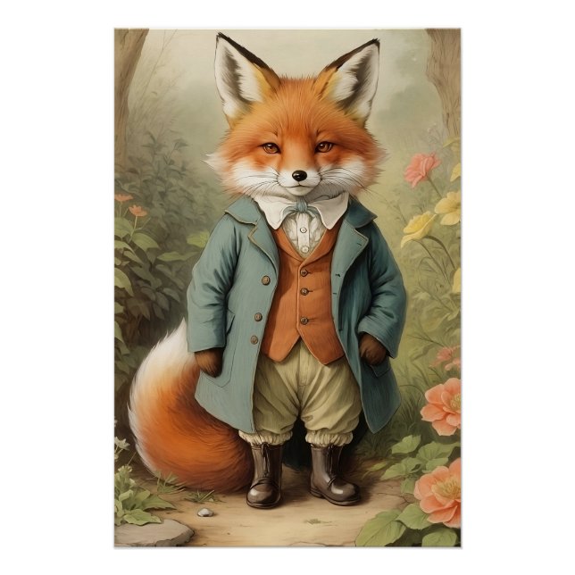 Poster Fox (Devant)