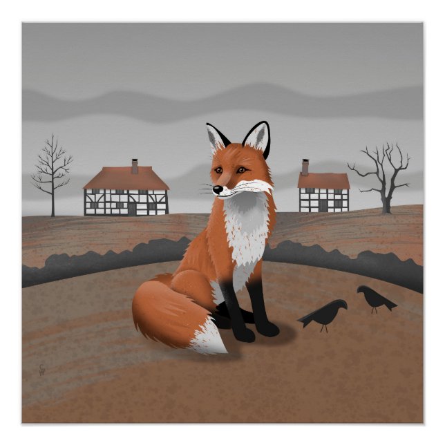 Poster Fox (Devant)