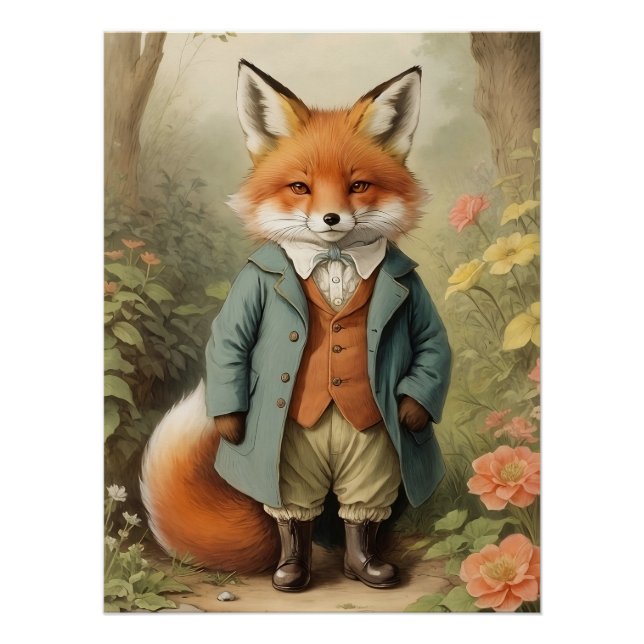 Poster Fox (Devant)