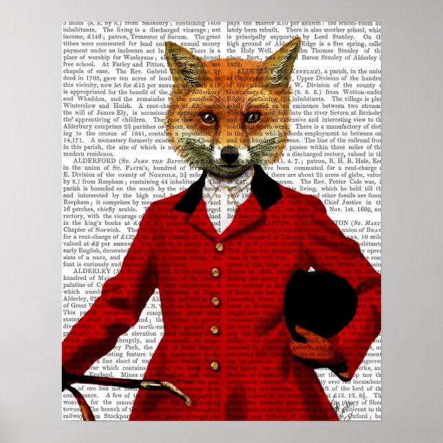 Poster Fox Hunter 2 Portrait (Devant)