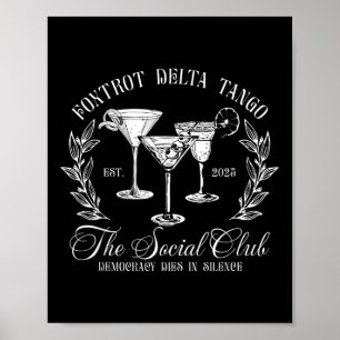 Poster Foxtrots Deltas Tangos Le Social Club
