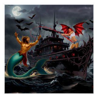 Poster Foxy Roxy Vampire Rebelle-Hautes Mers