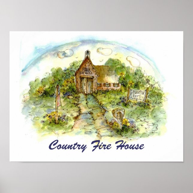 Poster foyer d'impression (Devant)