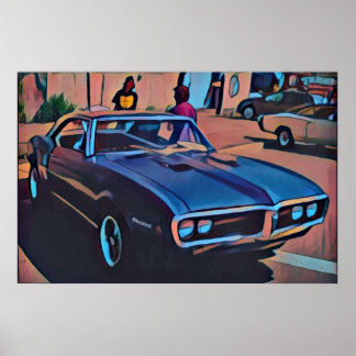Poster Foyer Pontiac 1968