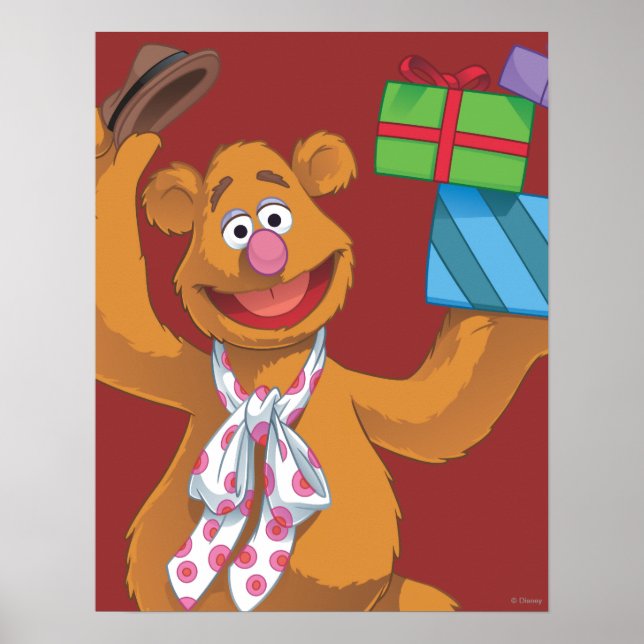 Poster Fozzie de vacances l'ours 2 (Devant)