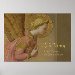 Poster Fra Angelico Annonciation angel CC0816