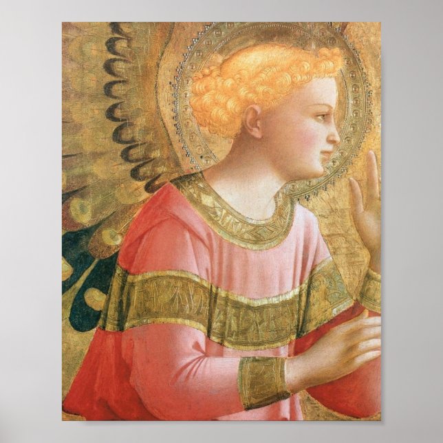 Poster Fra Angelico - Archangel Gabriel Annunciate (Devant)