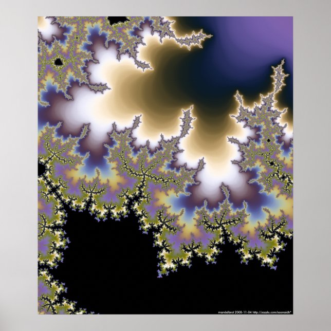 Poster fractal (Devant)