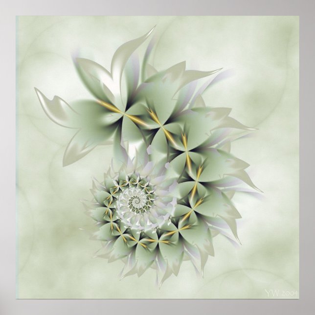 Poster fractal (Devant)