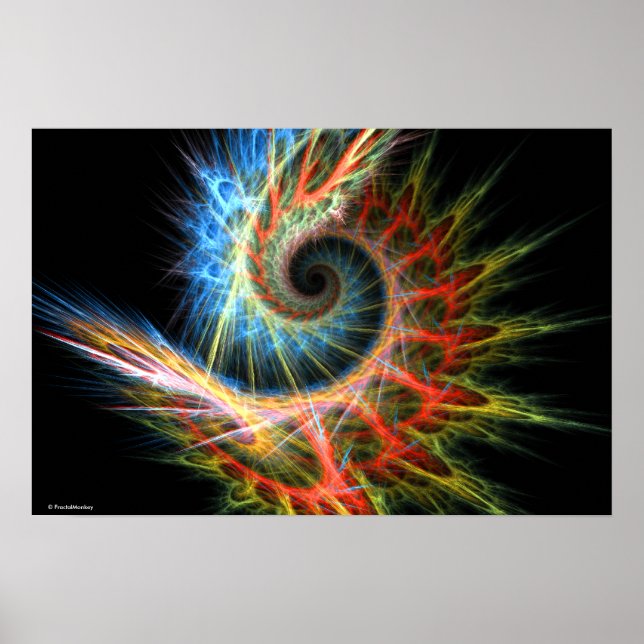 Poster fractal _06 (Devant)