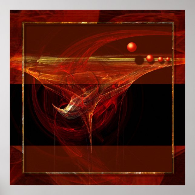 Poster Fractal-3 (Devant)