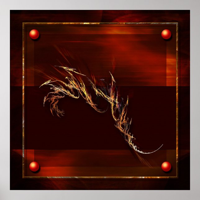 Poster Fractal-4 (Devant)