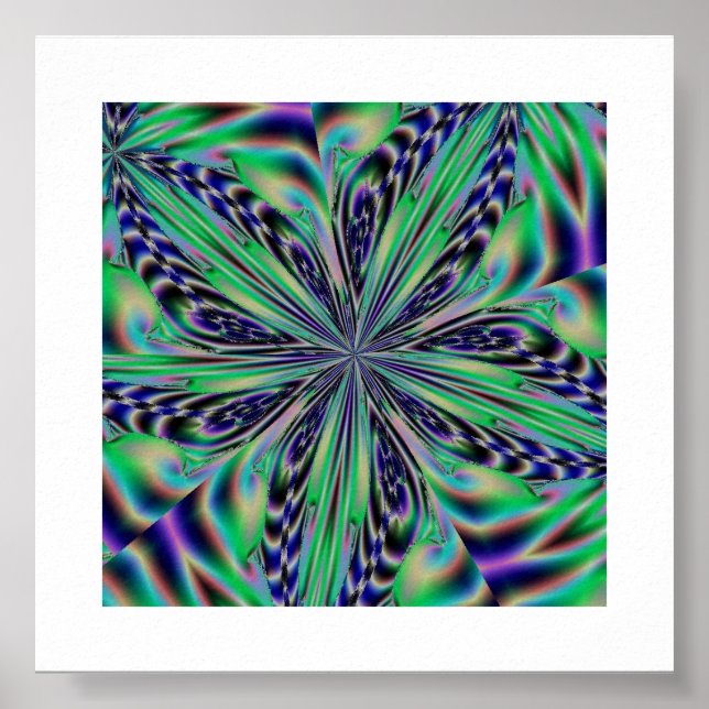 Poster Fractal 5 (Devant)