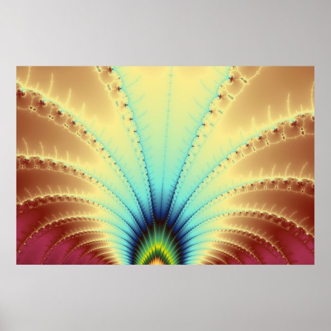 Poster Fractal Copacabana (Devant)