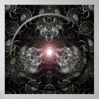 Poster Fractal Dreamcatcher