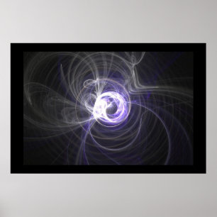 Poster Fractal Flame : Circles of light