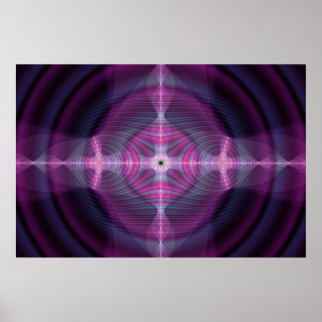 Poster Fractal haute résolution Ziegler 1ère série (Devant)