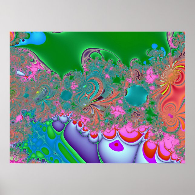Poster Fractale 3052 (Devant)