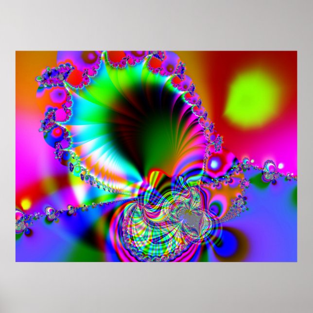 Poster Fractale 3223 (Devant)