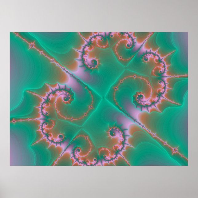 Poster Fractale 334 (Devant)