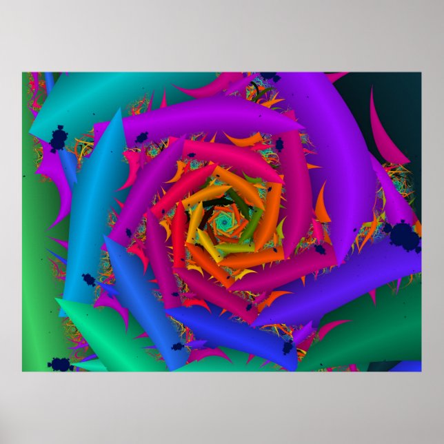 Poster Fractale 401 (Devant)