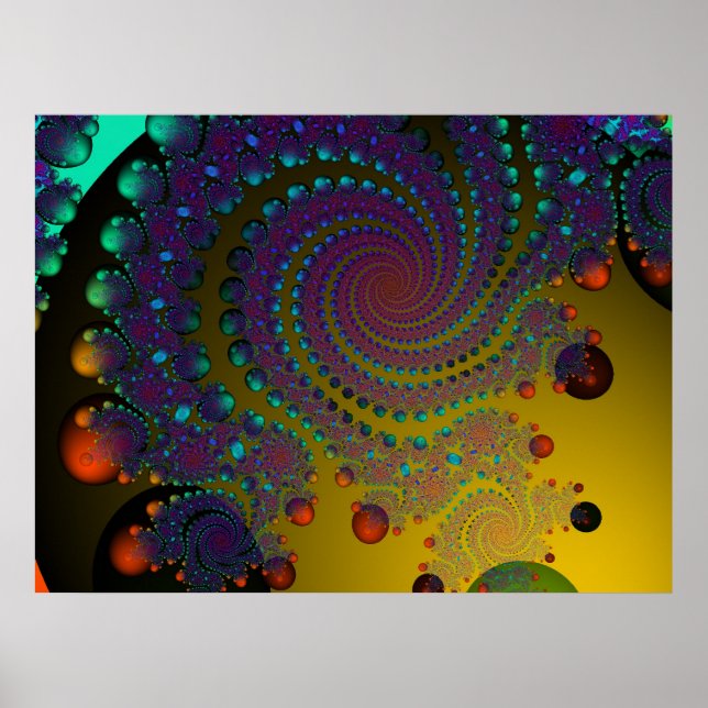 Poster Fractale 584 (Devant)