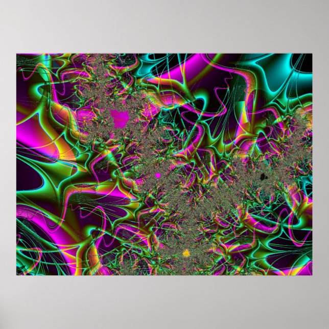 Poster Fractale 628 (Devant)