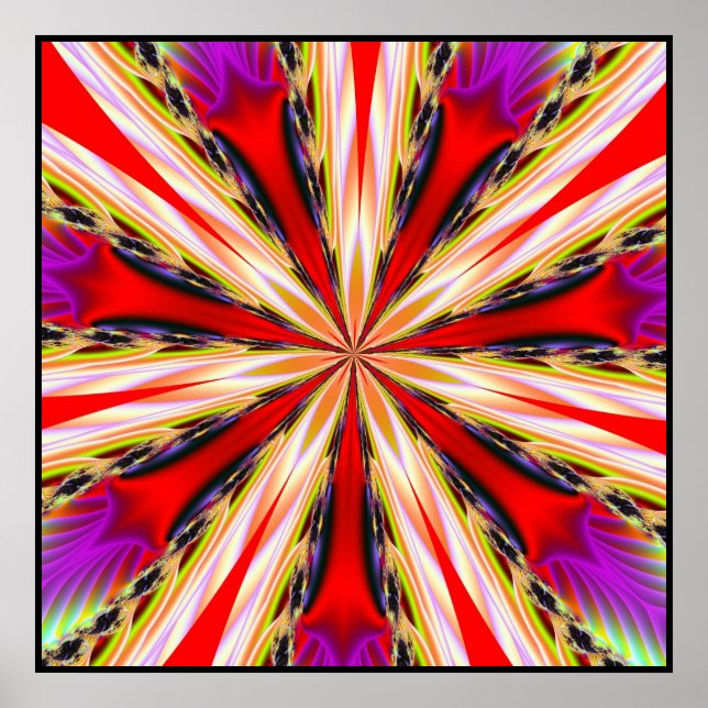 Poster Fractalscope 25 (Devant)