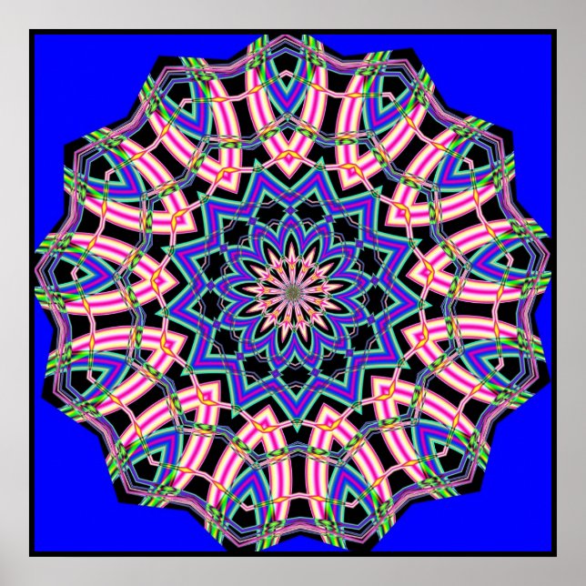 Poster Fractalscope 30 (Devant)