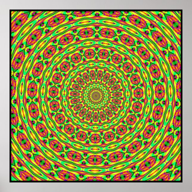 Poster Fractalscope 33 (Devant)