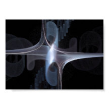 Fractée en bleu et gris